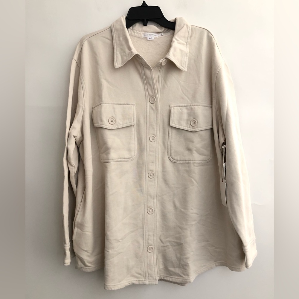 Good American button up Shacket